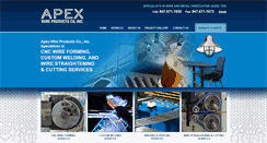 Desktop Screenshot of apexwireproducts.com